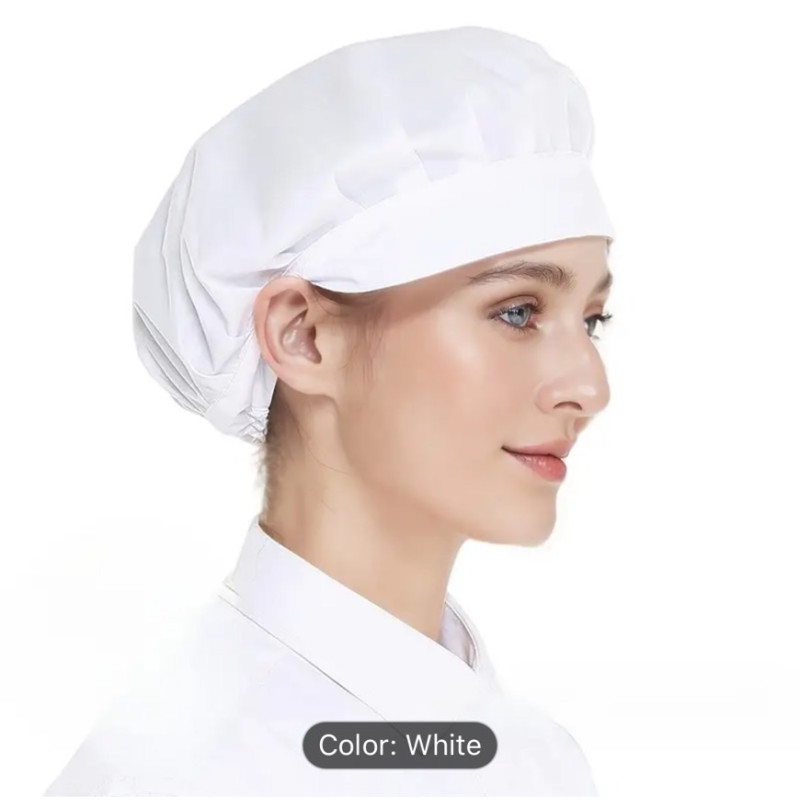 "NO BRAND" Chef Hat (White) - หมวกเชฟ
