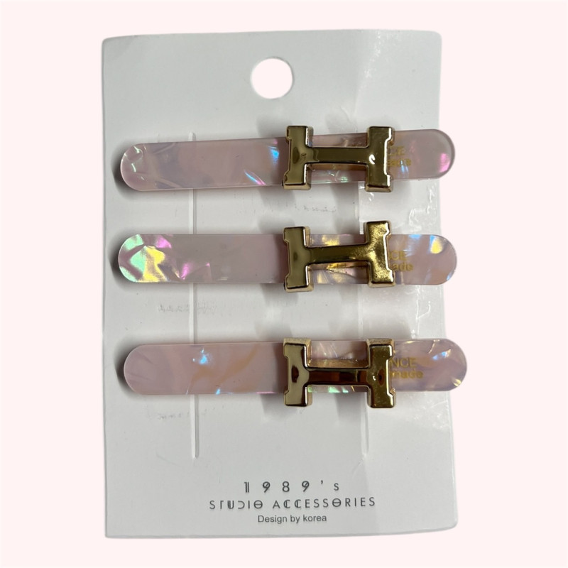 "Fashion" No Crease Clips - Accessories for Women - กิ๊บติดผม (1 แผง) 