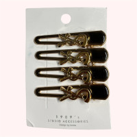 "Fashion" No Crease Clips - Accessories for Women - กิ๊บติดผม (1 แผง) 