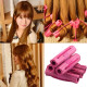 "No Brand" DIY Sponge Hair Curler Tools (6 pc) - โรลม้วนผมฟองน้ำ