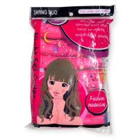 "No Brand" DIY Sponge Hair Curler Tools (6 pc) - โรลม้วนผมฟองน้ำ "No Brand" DIY Sponge Hair Curler Tools (6 pc) - โรลม้วนผมฟองน้ำ