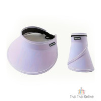 "NO BRAND" Summer Half-Hat with Wide Brim (1 pc) - หมวก "NO BRAND" Summer Half-Hat with Wide Brim (1 pc) - หมวก