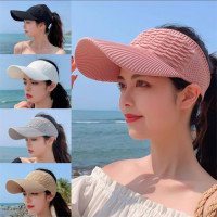 "NO BRAND" Cap, Korean Style Hat for summer (1 pc) - หมวกแก๊ป ครึ่งหัว "NO BRAND" Cap, Korean Style Hat for summer (1 pc) - หมวกแก๊ป ครึ่งหัว