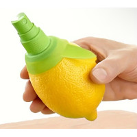 "NO BRAND" Plastic Fruit Sprayer and Juicer Set with Holder -  (1 pc)  "NO BRAND" Plastic Fruit Sprayer and Juicer Set with Holder -  (1 pc)