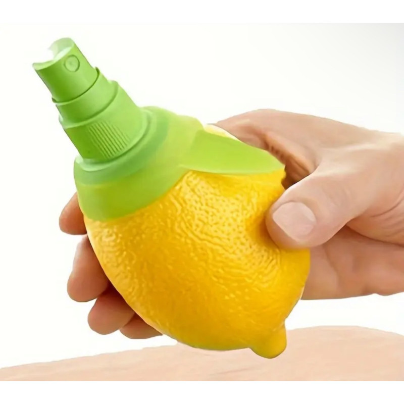 "NO BRAND" Plastic Fruit Sprayer and Juicer Set with Holder -  (1 pc) 