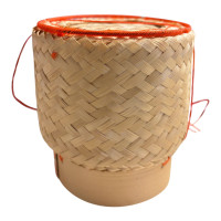 "KITCHEN" Bamboo Glutinous Rice Container (1 ea 13 cm) - "เครื่องครัว" กระติ๊บข้าวเหนียว