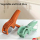"No Brand" Fruit and Vegetable Slicer with Stainless Steel Blades (1 pc) - เครื่องหั่นผัก หั่นแครอท