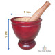 "KITCHEN" Wooden Mortar with Pestle (1set) - ครกไม้