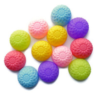 "MOLD" Flower Mold, size 5 cm. (1 set 12 pcs) - พิมพ์วุ้น "MOLD" Flower Mold, size 5 cm. (1 set 12 pcs) - พิมพ์วุ้น