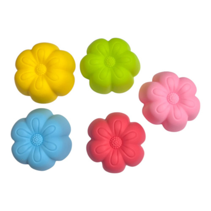 "MOLD" Flower Mold, size 5 cm. (1 set 12 pcs) - แม่พิมพ์วุ้น ดอกพลับพลึงกลม "MOLD" Flower Mold, size 5 cm. (1 set 12 pcs) - แม่พิมพ์วุ้น ดอกพลับพลึงกลม