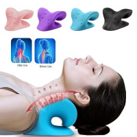 "NO BRAND" Neck And Shoulder Relaxer - หมอนนวดคอ ไหล่ ลดอาการปวดคอ "NO BRAND" Neck And Shoulder Relaxer - หมอนนวดคอ ไหล่ ลดอาการปวดคอ