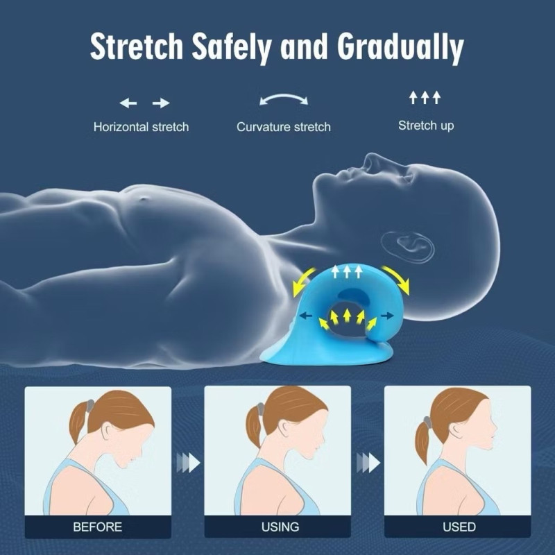 "NO BRAND" Neck And Shoulder Relaxer - หมอนนวดคอ ไหล่ ลดอาการปวดคอ