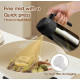 "NO BRAND" Olive Oil Dispenser with Auto Flip Cap (1 pc) - ขวดใส่น้ำมัน - สีเขียวมะกอก