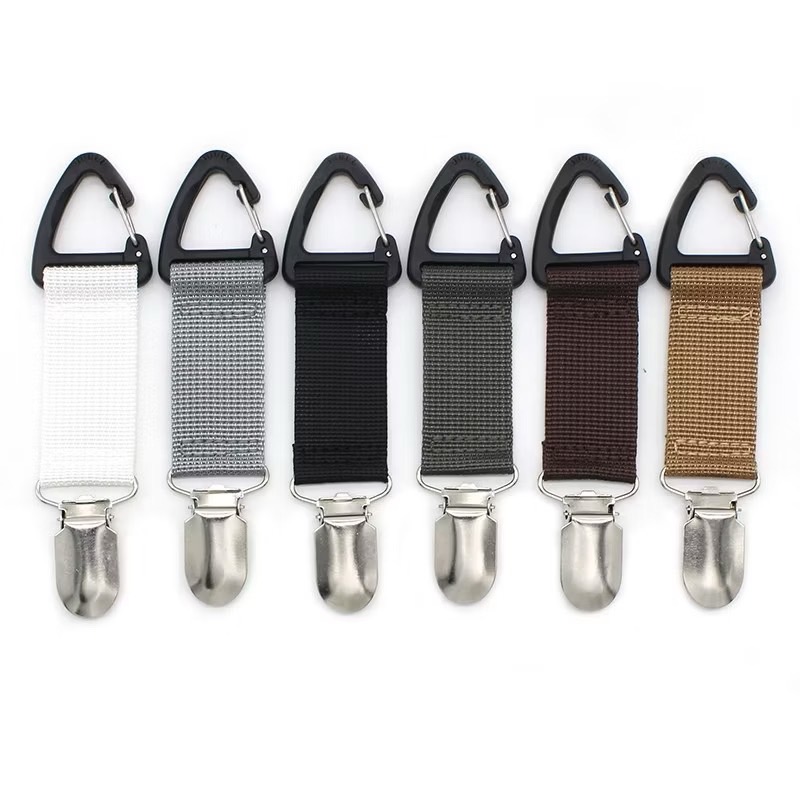 "NO BRAND" Travel Essential Hat or Bags Clip (1 pc) - คลิปหนีบกระเป๋า อเนกประสงค์ สำหรับนักเดินทาง "NO BRAND" Travel Essential Hat or Bags Clip (1 pc) - คลิปหนีบกระเป๋า อเนกประสงค์ สำหรับนักเดินทาง