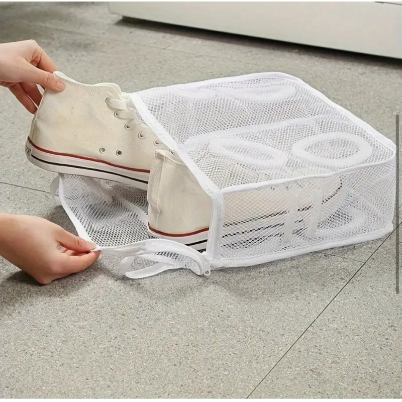 "NO BRAND" Shoe Washing Machine Bags (1 pc) - ถุงซักรองเท้า