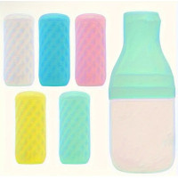 "NO BRAND" Leak Proof Silicone Travel Bottle Covers (5 pc) - จุกซิลิโคน ยืดหยุ่น กันรั่วซึม แบบพกพา "NO BRAND" Leak Proof Silicone Travel Bottle Covers (5 pc) - จุกซิลิโคน ยืดหยุ่น กันรั่วซึม แบบพกพา