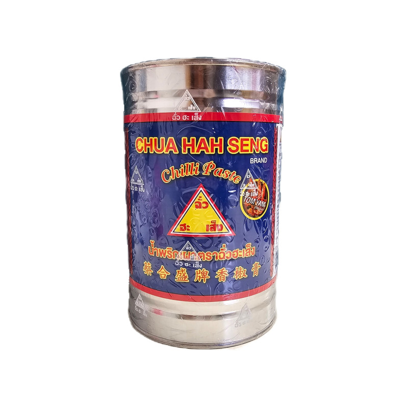 "CHUA HAH SENG" Chilli Paste For Tom Yum (500 grams) - น้ำพริกเผา สูตรสำหรับต้มยำ "CHUA HAH SENG" Chilli Paste For Tom Yum (500 grams) - น้ำพริกเผา สูตรสำหรับต้มยำ