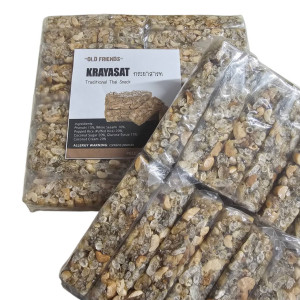 "OLD FRIENDs" Krayasat Traditional Thai Snack  (450 grams) - กระยาสารท