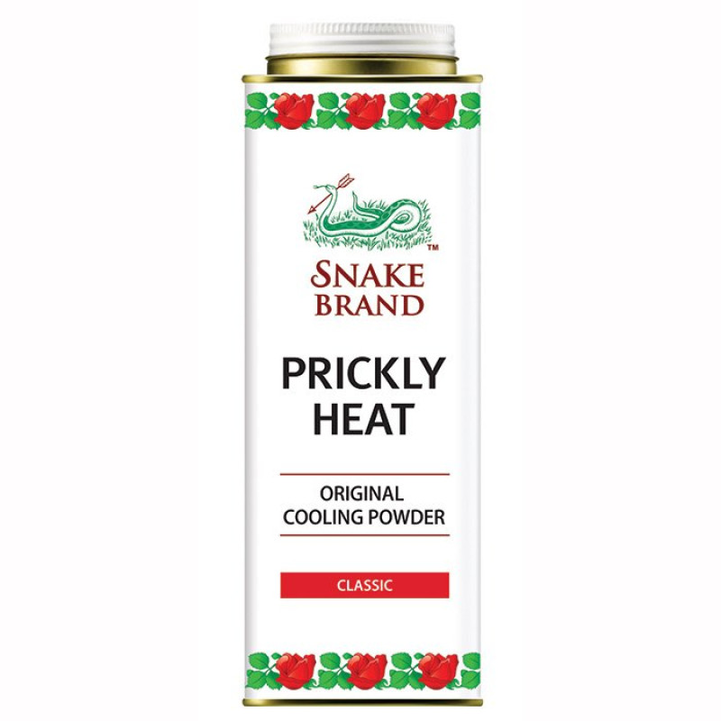 "SNAKE BRAND" Prickly Heat Cooling Powder CLASSIC (280 grams)