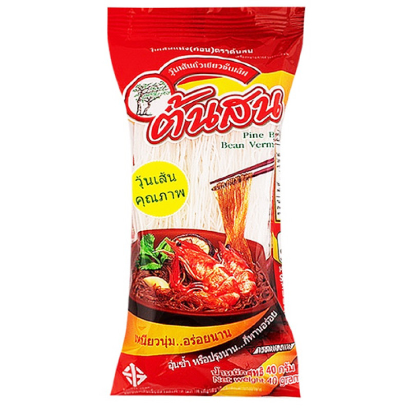 "TON SON" Bean Vermicelli (40 grams) - ต้นสน วุ้นเส้น