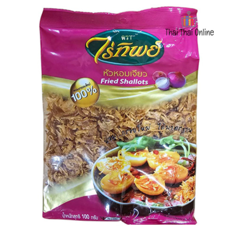"RAI THIP" Fried Shallots (100 grams) - หอมเจียว