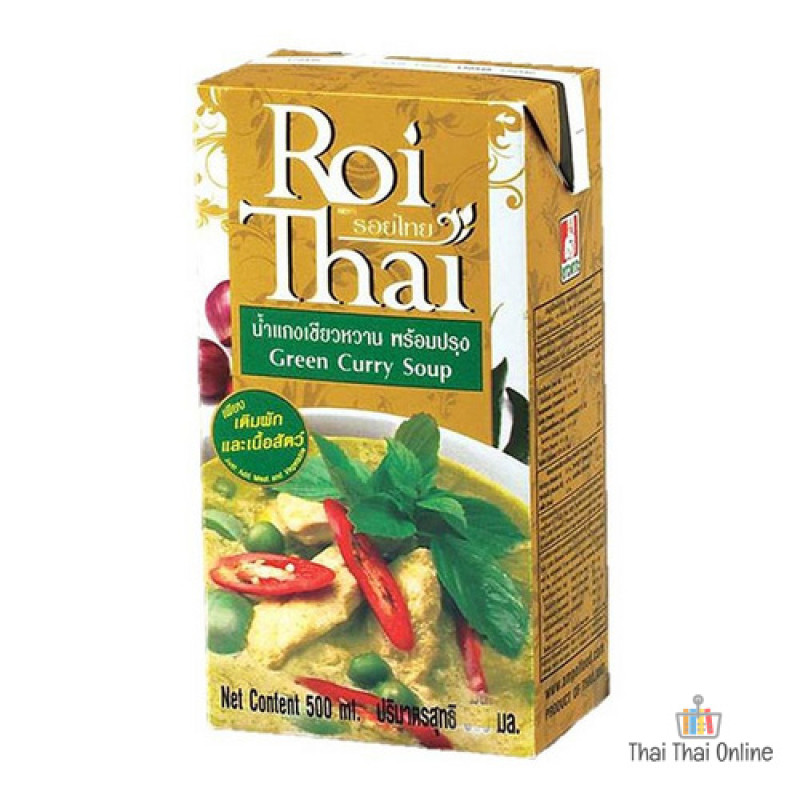 "ROI THAI" Green Curry Soup (250ml) - รอยไทย แกงเขียว