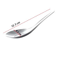 "SEAGULL" Stainless Steel Chinese Spoon ( 1 pack 12 pcs) - นกนางนวล - ช้อนจีนใหญ่ "SEAGULL" Stainless Steel Chinese Spoon ( 1 pack 12 pcs) - นกนางนวล - ช้อนจีนใหญ่