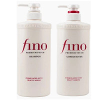 "SHISEIDO" FINO Shampoo and Conditioner (550ml +550ml) - ฟิโน ชิเชโด้