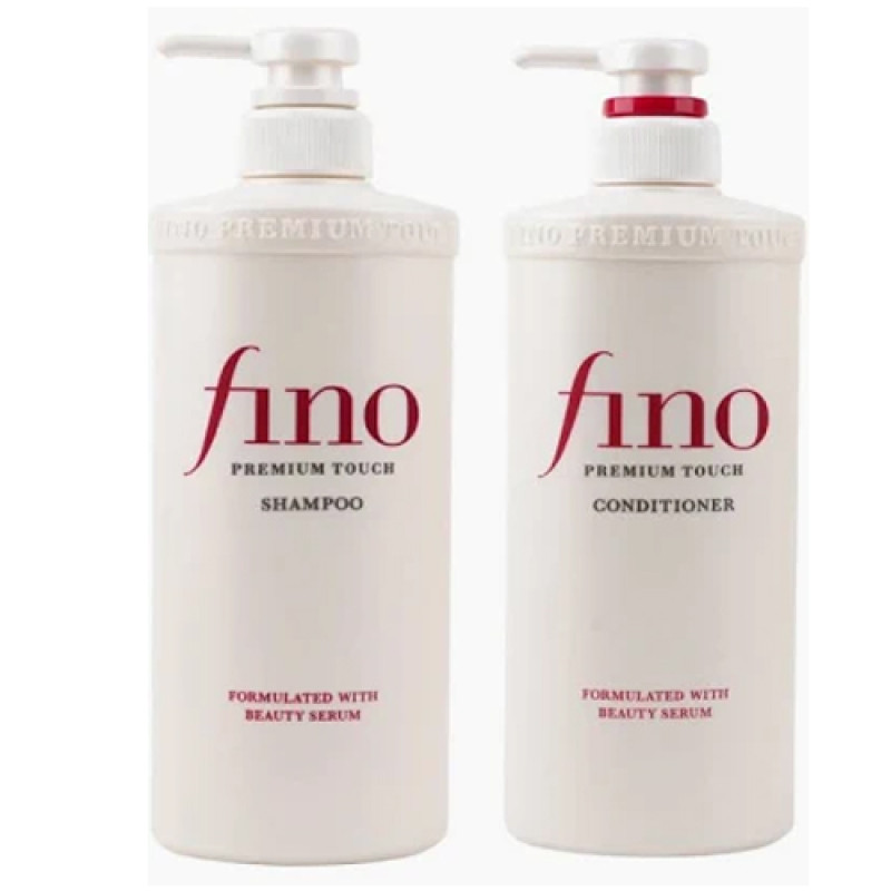 "SHISEIDO" FINO Shampoo and Conditioner (550ml +550ml) - ฟิโน ชิเชโด้ "SHISEIDO" FINO Shampoo and Conditioner (550ml +550ml) - ฟิโน ชิเชโด้