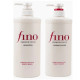 "SHISEIDO" FINO Shampoo and Conditioner (550ml +550ml) - ฟิโน ชิเชโด้ "SHISEIDO" FINO Shampoo and Conditioner (550ml +550ml) - ฟิโน ชิเชโด้