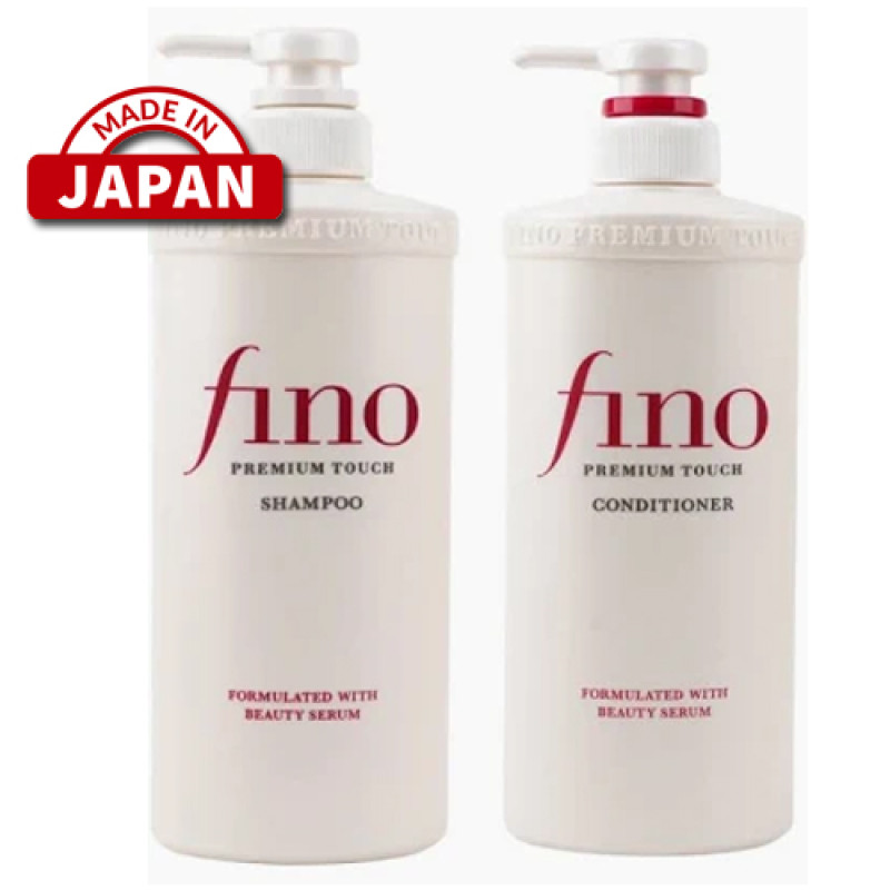 "SHISEIDO" FINO Shampoo and Conditioner (550ml +550ml) - ฟิโน ชิเชโด้ "SHISEIDO" FINO Shampoo and Conditioner (550ml +550ml) - ฟิโน ชิเชโด้