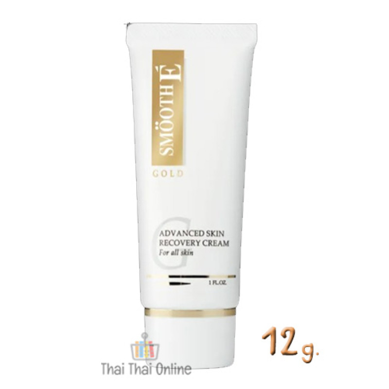 "SMOOTH-E" Gold Cream Bright (12 grams) - "สมูท-อี" โกล์ด ครีม ผิวเนียบเรียบตึง