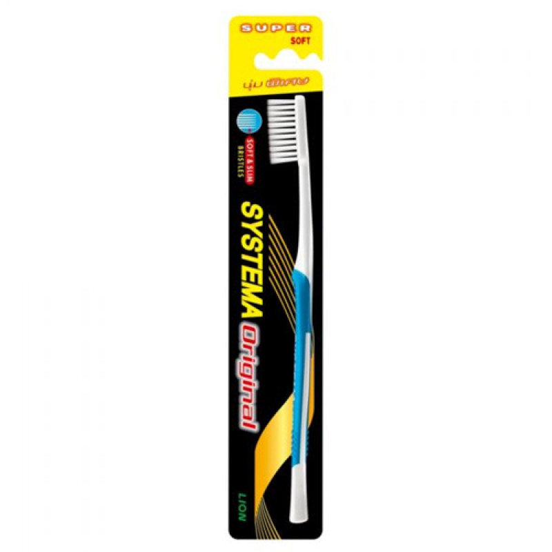 "SYSTEMA" Original SUPER SOFT and Slim Bristles /Toothbrush (1 pc) 