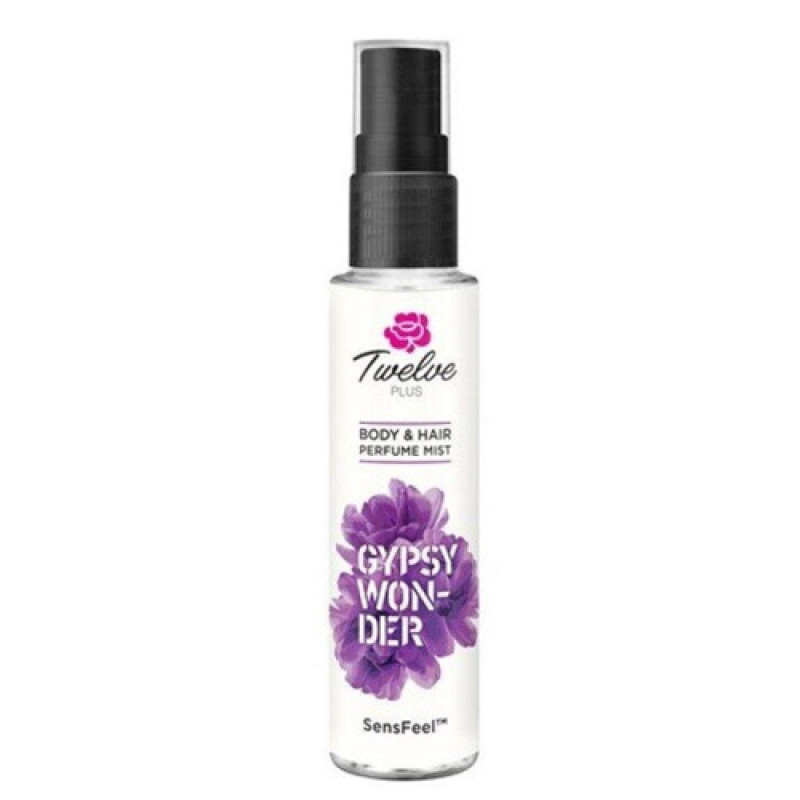 "TWELVE PLUS" Body and Hair Perfume Mist "GYPSY WONDER" (25 ml.) - ทเวลฟ์ พลัส"