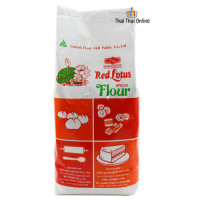 "UFM" RED LOTUS Special Flour (1 kilo) - แป้งบัวแดง  "UFM" RED LOTUS Special Flour (1 kilo) - แป้งบัวแดง