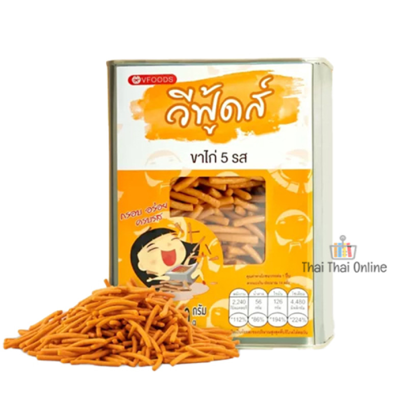 "VFOOD" Tasty Stick Biscuits Five Tasty  Flavor (430 grams) 