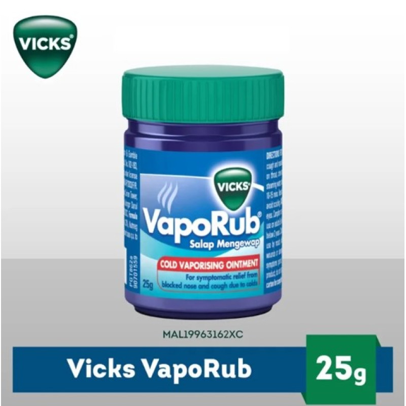 "VICKS VAPORUB" Chest Rub (25 g) - วิคส์