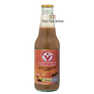 "VITAMILK/VAMINO" Thai Tea Flavor Soymilk (300 ml.) - ไวตามิลค์ ชาไทย นมถั่วเหลือง 