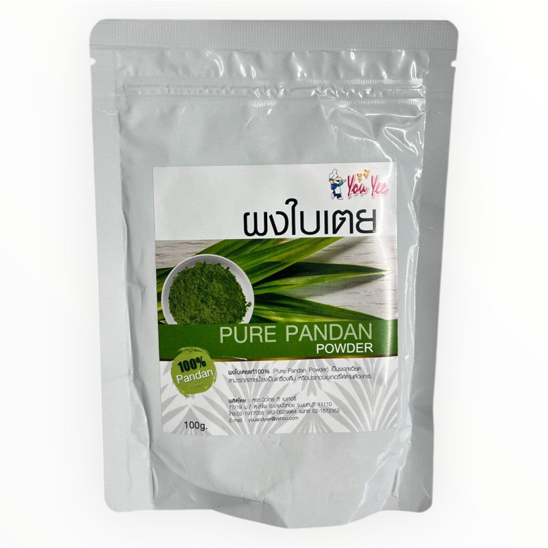 "YOU YEE" Pandan Powder (100 grams.) - ผงใบเตย