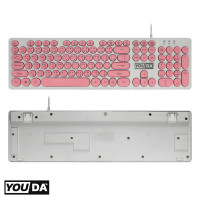 "YOUDA" USB Keyboard Thai/English (1 pc) - คีย์บอร์ด "YOUDA" USB Keyboard Thai/English (1 pc) - คีย์บอร์ด